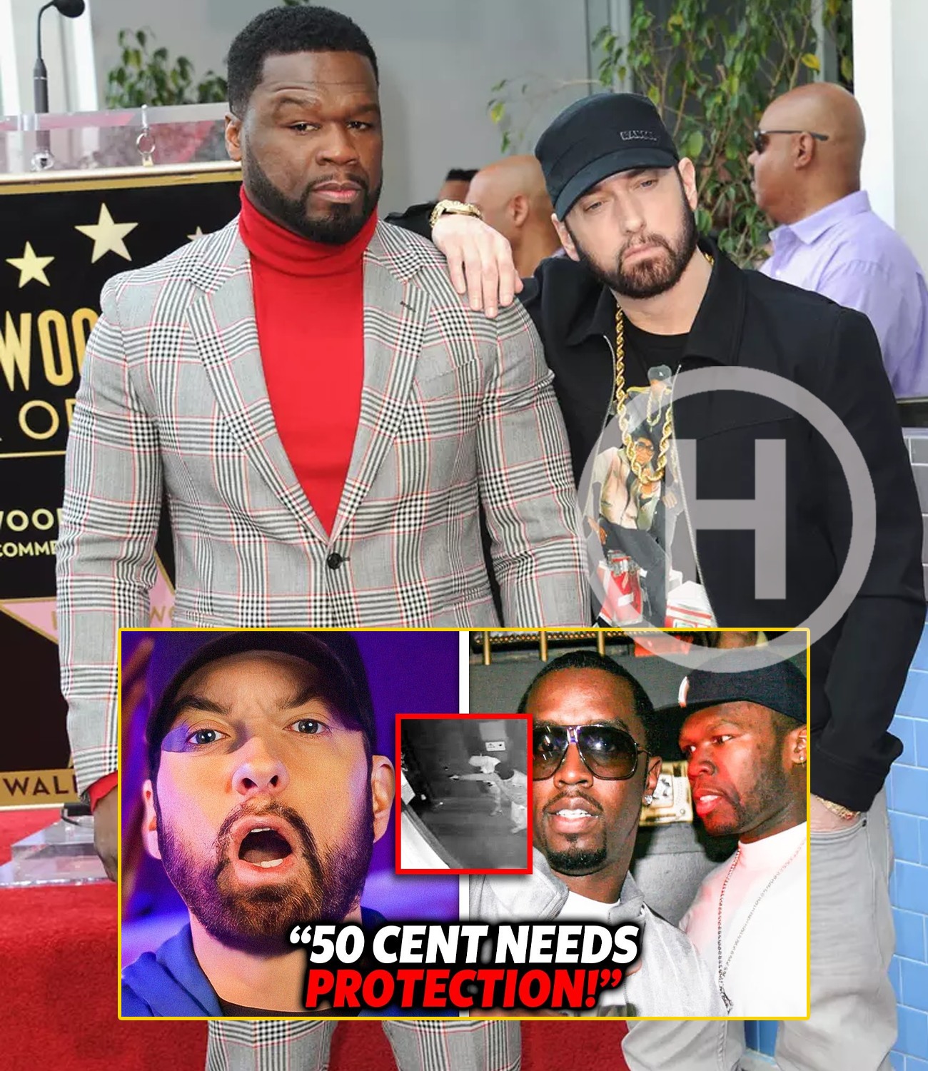 Eminem REVEALS How He’ll RUIN Diddy If He Dares To Harm 50 Cent!