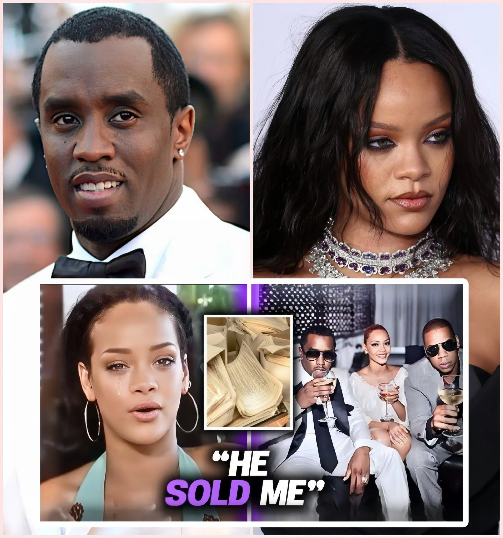 Breaking: New Documents Proof Rihanna Was A Victim Of Diddy| Jay Z Handed Her To Diddy.